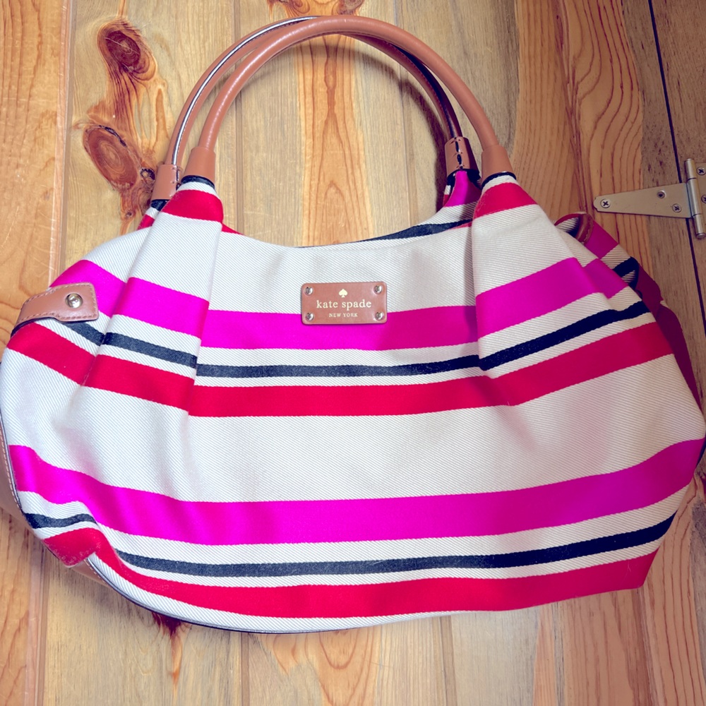 Kate Spade Striped Summer Handbag